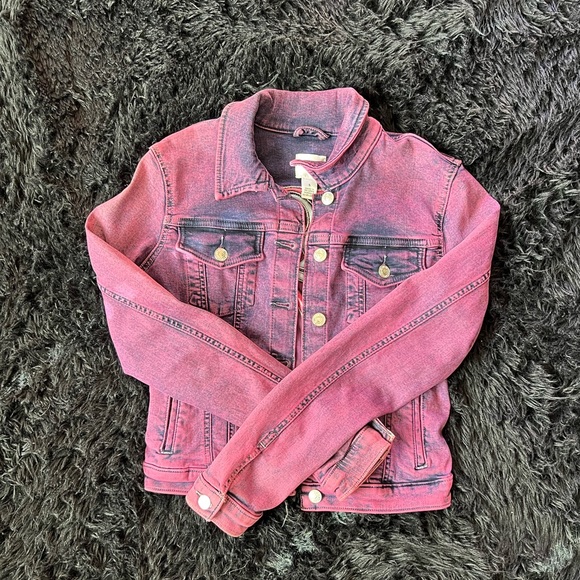 GUESS pink jean jacket - Picture 5 of 5